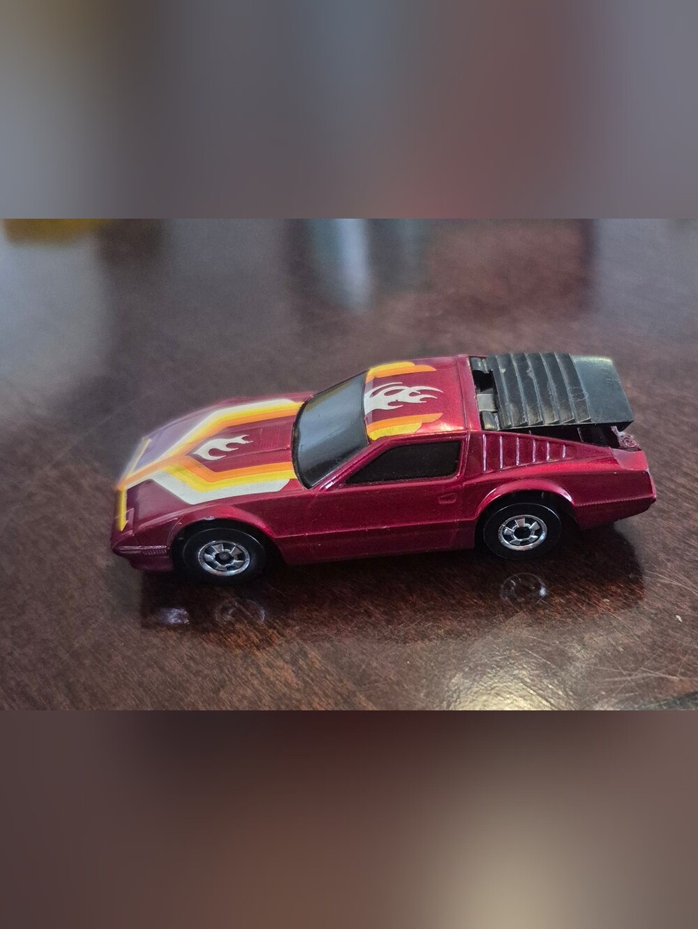 Vintage 1983 Hot Wheels Speed Crasher Nissan 200SX Crack Ups Red HK